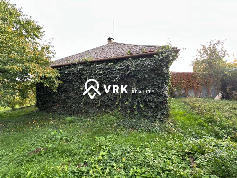 Kalša-i családi ház sűrű borostyánnal benőve és zölddel körülvéve.