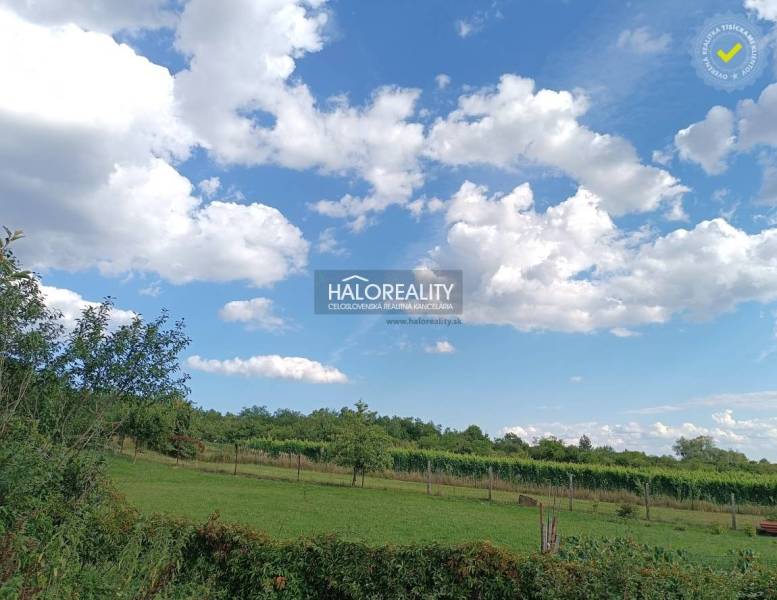 Telkek - lakóhelyek Csarhón, zöld rétek és kék ég felhőkkel.