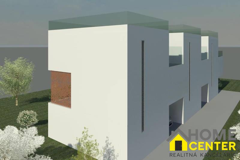 Villa minimalista dizájnnal és zöld kerttel Čiovóban.