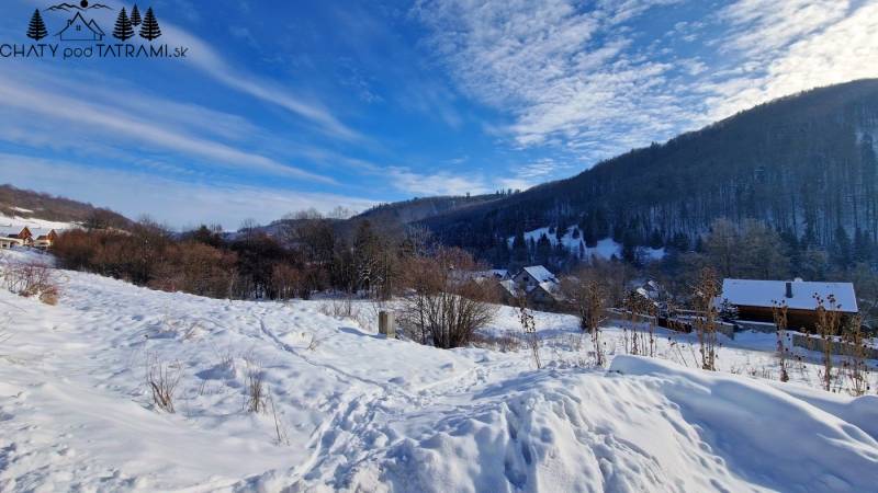 Havas táj Mýte pod Ďumbierom, a Fongrub területén.