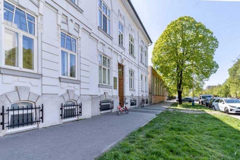 Történelmi épület a Kassai Masaryk utcában - Óváros városrész.