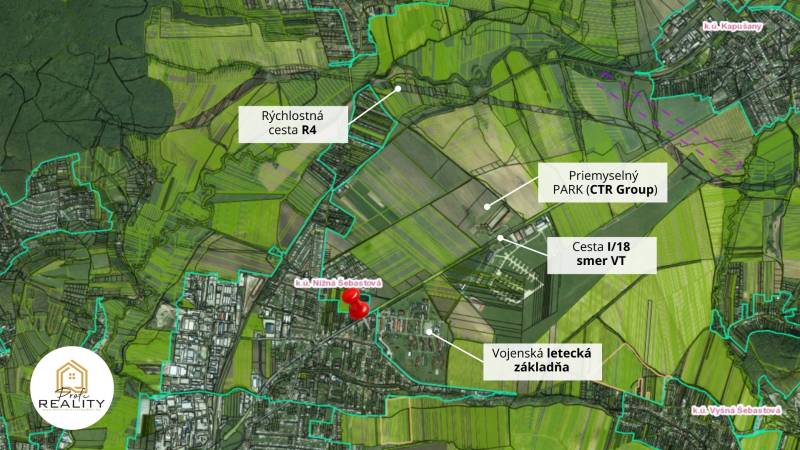 Developerský pozemok pre RD / OV so St. Povolením a projektom Obch. Budovy