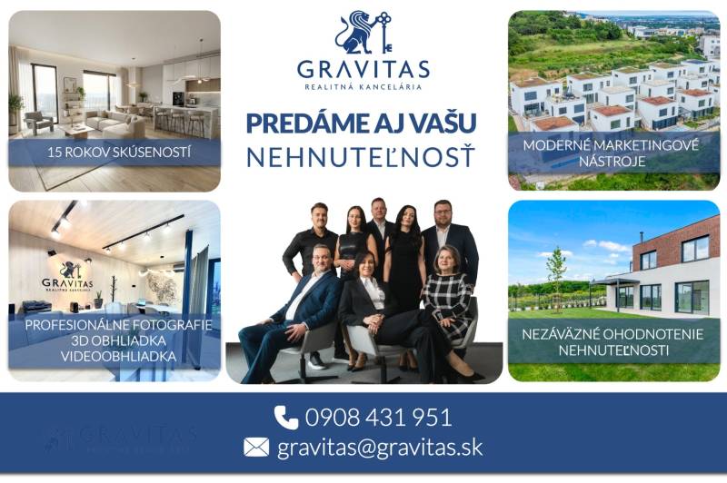 A Gravitas Ingatlanközvetítő iroda ingatlanok értékesítését kínálja, különös tekintettel a marketingre.