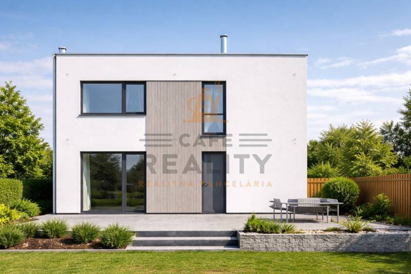 Családi ház terasszal és kerttel lakóövezetben, Podkerepušky, Pozsony - Záhorská Bystrica.