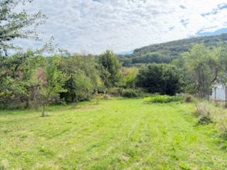 A Krivosúd-Bodovka utcában található családi ház kertje zölddel körülvéve.