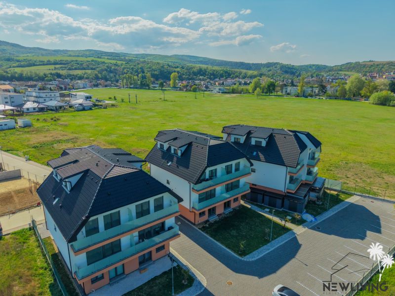 Új építésű lakások természeti panorámával a Moravanská utcában Banka községben, 2 szobás lakás.