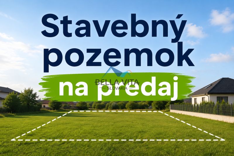 Építési telek eladó Šaľa részén, a Nitrianska utcában. Telkek - lakóövezet.