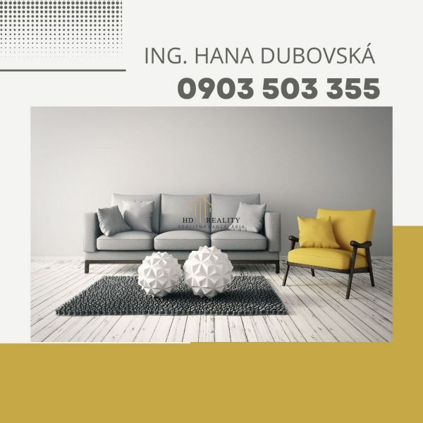 Nappali kanapéval és fotellel, dekoratív elemekkel a fa padlóburkolaton.