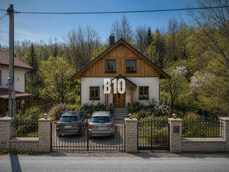 Kertesház a Pozemky-n, Obrancov mieru utca, Banská Štiavnica.