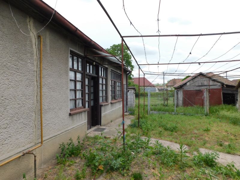 Starší dom so záhradou ponúka potenciál na bývanie v Dvoroch nad Žitavou.