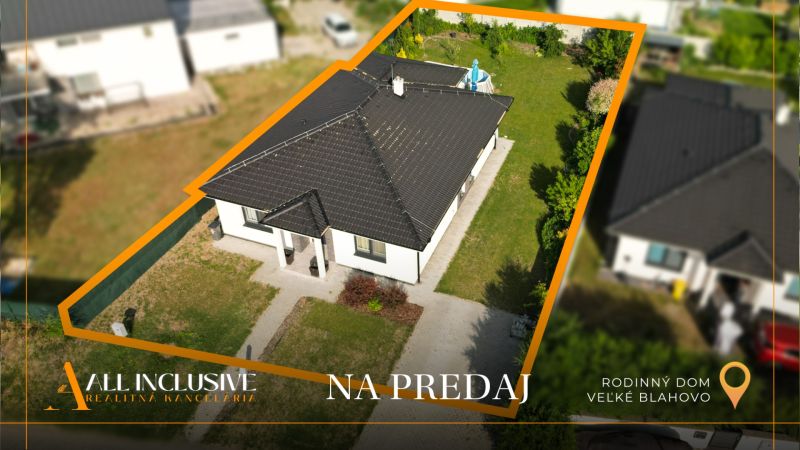 Családi ház eladó Nagyabonyban, Dunaszerdahelyen, nagy kerttel.