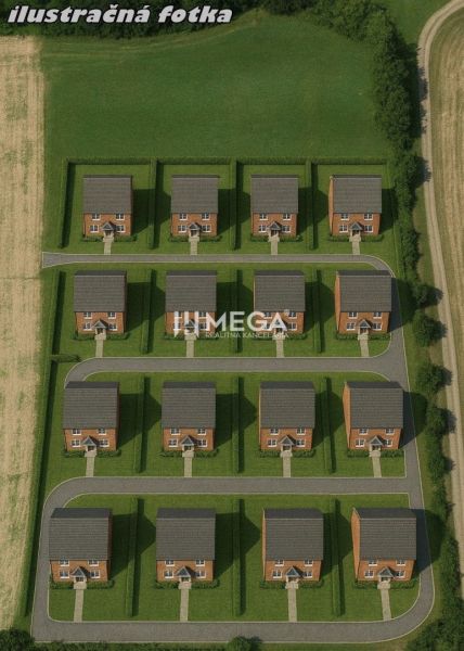 Különleges ingatlanok projektjében található ház Vranov nad Topľou-ban, zöld telkeken elhelyezve.