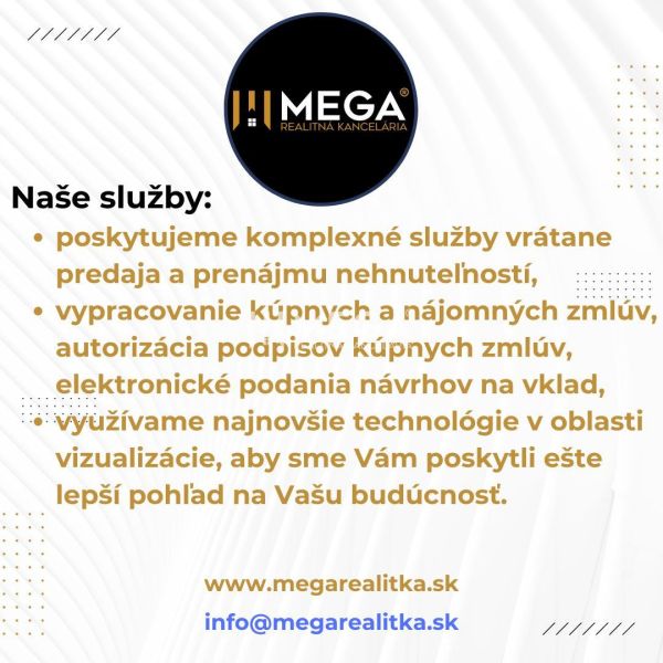 Az ingatlanközvetítő MEGA szolgáltatásai.