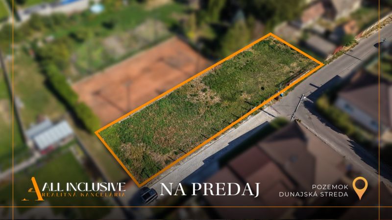 Eladó telek Dunaszerdahelyen, Kisudvarnok, lakhatásra alkalmas.