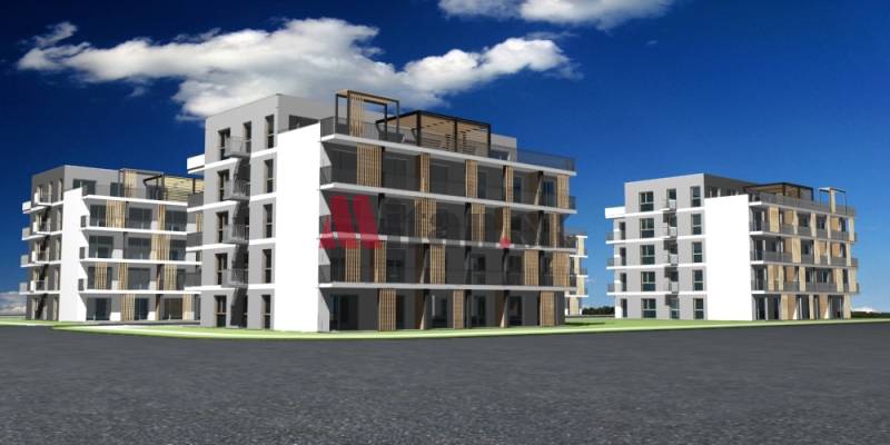 predaj, pozemky pre bytovú výstavbu, CENTRO Čierna Voda - vizualizácia bytové domy